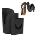 thumbnail image 3 of Soporte de Taza de Cochecito, Soporte para la Botella de la Junta de Silicona Fácil de Instalar Con la Junta de Silicona Con La Ranura del Teléfono Celular COMPRAS AL AIRE, 3 of 7