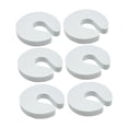 thumbnail image 3 of Lipstore 6Pcs Door Finger Pinch Guard Replacement Professional Finger Clamp Protector White 15MM, 3 of 8