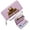 Purple, variant on GEEAD Wallet with Zipper Pockets for Women Ultral-thin Long Wallet for Women Family Mother Bear Cartoon Illustration Snap Button Wallet Portable Change Foreskin Clip