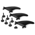 thumbnail image 2 of 3pcs Soft Surfboard Fins with Screws 4.5 Inch Surf Fins for Soft Surfboard Longboard Surfing Accessories, 2 of 7