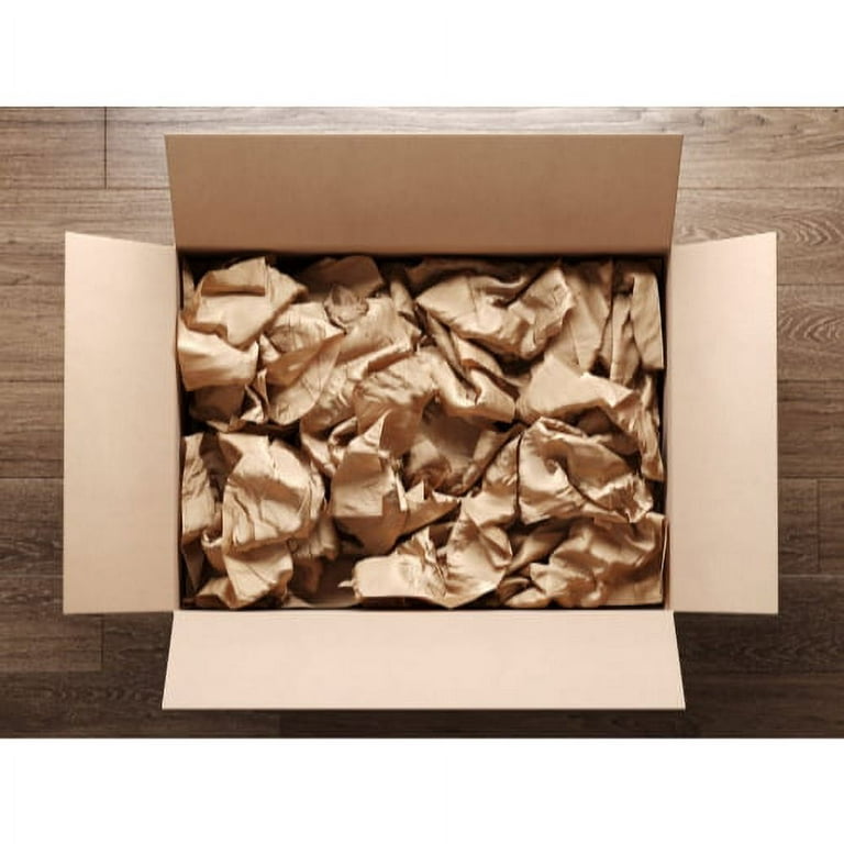 BOX USA Moving Paper Rolls Kraft, 12 x 1200' 1-Pack | Recycled Paper Roll  for Packing, Shipping and Storage