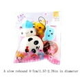 thumbnail image 3 of 10pcs Kawaii Squishy Bread Toy Set - Slow Rising Stress Relief Keychain | Mini Food Fidget Toys for Kids & Adults, 3 of 9