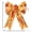 Pumpkin Carriage, variant on 11.8 inch Large Fall Bows for Wreath, Thanksgiving Pumpkin Wreath Bows Orange Stripe Maple Leaf Bows for Front Door, Farmhouse Ornament Burlap Tree Topper Bows for Autumn Harvest Outdoor Decoration