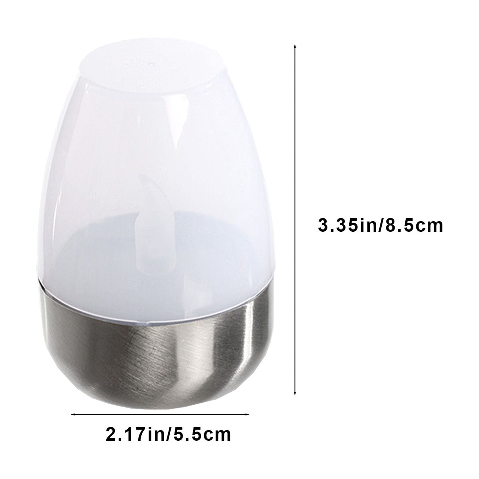 Lot 6 Bougies Solaires LED Extérieur Intérieur - Bougies Sans Flamme Étanchées Mariage