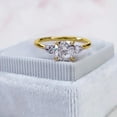 thumbnail image 4 of PULABO Classic Bridal Cocktail For Women Gift for Wife Shiny Comfortable Fit AAA Zircon CZ Ring Perfect Present With Gift Packaging, 4 of 9