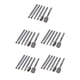 thumbnail image 3 of Scienceny 6 Pieces Rotary Burr Grinder High-speed Replacement Steel Engraving Head Grinding Polishing Woodworking DIY Files for plata PC 1 5Conjunto, 3 of 6
