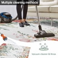 thumbnail image 5 of Spring Floral Outdoor Rug for Patio/Deck/Porch, Non-Slip Large Area Rug 5 x 7 Ft, Watercolor Roses Eucalyptus Leaves Botanical Indoor Outdoor Rugs Washable Area Rugs, Camping Rug Carpet Runner, 5 of 8