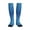 2 Black-2, variant on Compression Socks Women Men Denim Blue Knee High Support Circulation Socks for Running Travel