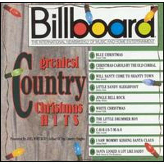 Pre-Owned Billboard Greatest Christmas Hits: Country (CD 0081227063924) by Various Artists