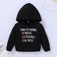 thumbnail image 5 of 12 Months Baby Boys Clothes 18 Months Boys 2PCS Winter Clothing Set Letter Print Toddler Boys Long Sleeve Hoodie Top Ripped Jeans Pants Set Black, 5 of 10