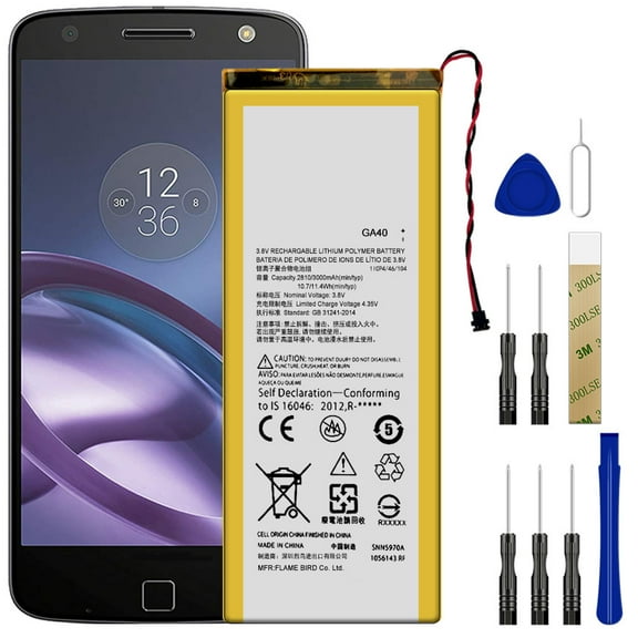 Replacement Battery GA40 SNN5970A For Motorola Moto G4 XT1625 Tool