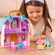Disney Jr. Sofia the First Enchancia Castle Playset with Figures & Accessories, 12-Piece Kids Playset, Walmart Exclusive for Ages 3 Years and up