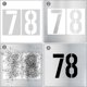thumbnail image 3 of 20cm (8) Large Number Stencils, 0 to 9 Number Template Plastic Reusable Curb fg2025031702342, 3 of 5