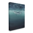 thumbnail image 3 of Stupell Industries Whale Swimming Underwater Animals & Insects Painting Gallery Wrapped Canvas Print Wall Art, 24 x 30, 3 of 7