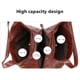 thumbnail image 4 of Bolso de hombro de gran capacidad para mujer, Marrón, 4 of 6