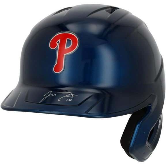 J.T. Realmuto Philadelphia Phillies Autographed Alternate Chrome Rawlings Mach Pro Replica Batting Helmet - Fanatics Exclusive - Fanatics Authentic Certified