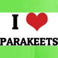 thumbnail image 3 of CafePress - I Love Parakeets Ash Grey T Shirt - Light T-Shirt - CP, 3 of 4