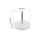 thumbnail image 2 of Clavo para patas de muebles, protector de patas de silla y mesa 22mm blanco 80pcs, 2 of 4