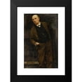 thumbnail image 2 of Jozef Brandt 11x14 Black Modern Framed Museum Art Print Titled - Portrait of Artur Potocki, 2 of 5