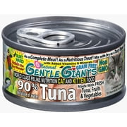 (24 Pack) Gentle Giants 90% Tuna Wet Cat Food, 3 oz. Cans