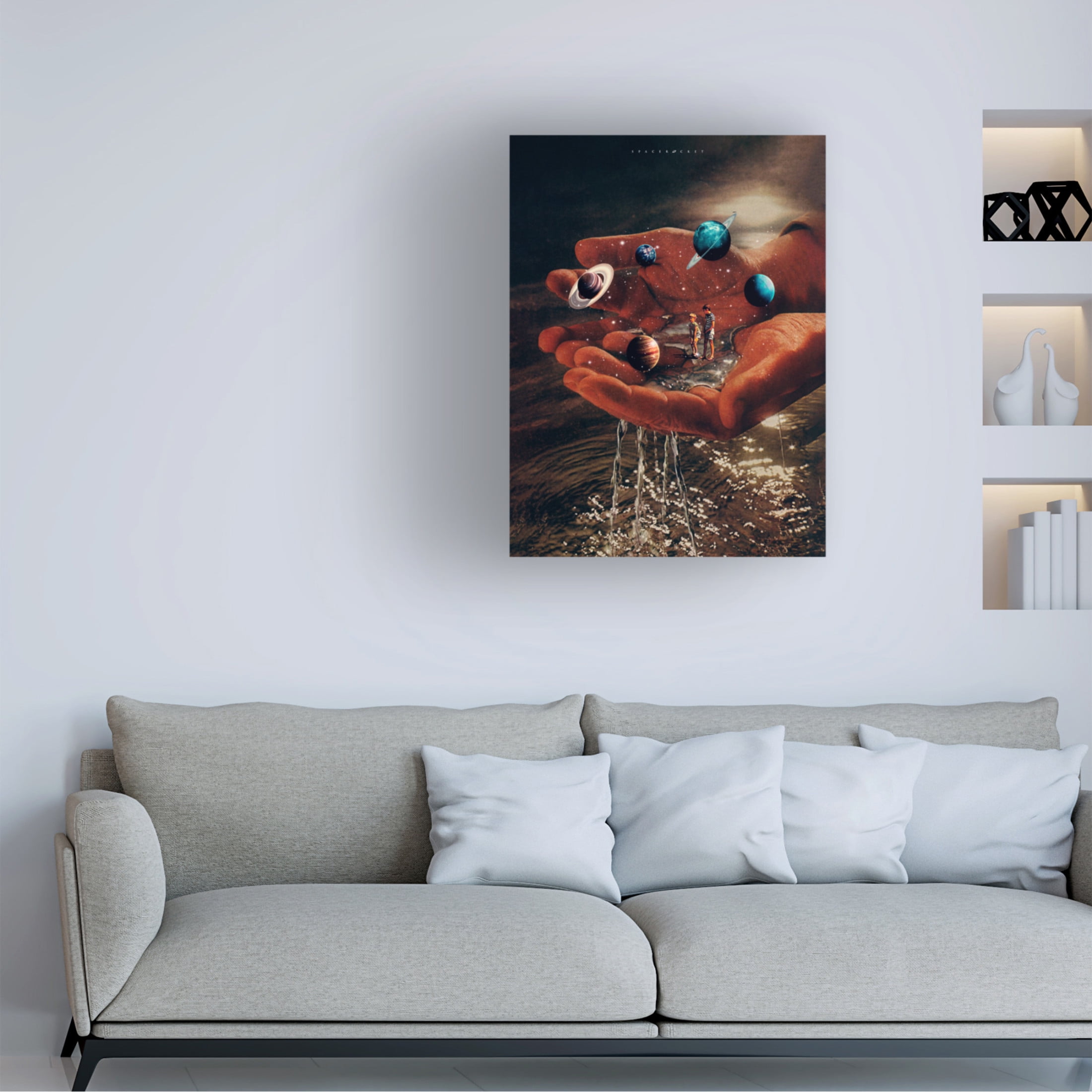 Trademark Fine Art spacerocket art 342 Canvas Wall Art