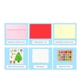 thumbnail image 3 of Greeting Cards Christmas Greeting Card Christmas Snowman Decoration DIY Creative Sticker Children Handstick Material Bag Toy, 3 of 3
