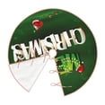thumbnail image 3 of Salouo Merry Christmas Christmas Tree Skirt 48" Farmhouse Christmas Decorations Snowman Xmas Tree Skirt Tree Mat for Holiday Party Decor, 3 of 8