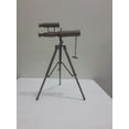 thumbnail image 1 of Vintage Solid Brass Nautical Tripod Port Marine Navy Double Barrel Telescope, 1 of 3