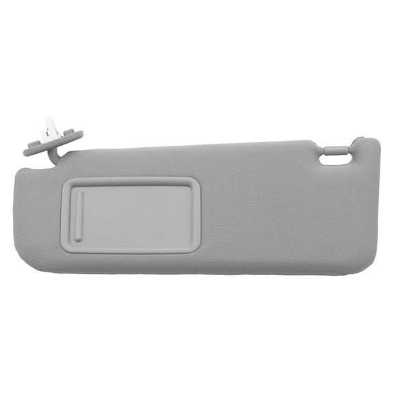 Left Driver And Right Passenger Side Car Sun Visor For Toyota Camry 2012 2013 2014 2015 2016 2017, Sun Visor Replacement With Makeup Mirror, Replaces 74320-06610-B1-Gray left-Without light