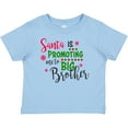 thumbnail image 3 of Inktastic Santa is Promoting Me to Big Brother Boys Baby T-Shirt, 3 of 5