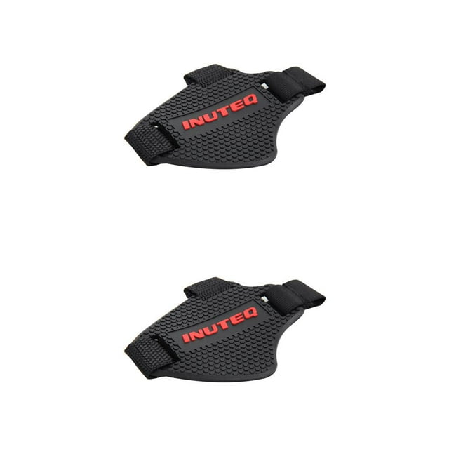 Unatoiry Motorcycle Gear Shifter Shoe for Boots Protector Sock Cover Protective Moto shoes black red 2Set