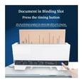 thumbnail image 3 of A4 Hot Melt Adhesive Binding Machine Small Office Home Hot Melt Adhesive Binding Machine Document Contract Office Supplies ,Pinpoint Punching, 3 of 7