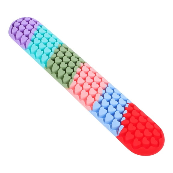 OUNONA Heart-Shaped Silicone Wrist Rest for Keyboard, Ergonomic Computer Wrist Support Mat, Large Cute Wrist Pad for Typing Comfort