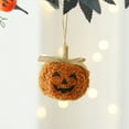thumbnail image 6 of HarvestHaven Mini Pumpkin Decor - Soft Velvet Halloween & Fall Desktop Ornament | 3.5'' Handmade Cute Jack-O-Lantern | Multicolor | Indoor/Outdoor Use | Gift Ready | 1PCS, 6 of 8