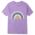 thumbnail image 4 of ibiyuan Boys Shirts Size 10 Crew Neck Short Sleeve Shirts Girl Shirts Cute Bow Graphic Tees Loose Fit Girl Summer Clothes, 4 of 4