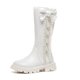 thumbnail image 4 of Zapatos para niñas,Botas niñas,Invierno cremallera montar bota de cuero falso tamaño 9.5 niñas, 4 of 7