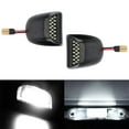thumbnail image 2 of LICHENGTAI LED License Plate Light Tag Lights Assembly Compatible with Chevy Silverado Suburban Tahoe GMC Sierra 1500 2500 3500 HD Escalade EXT, 12V LED Rear View Light, 2PCS, 2 of 7