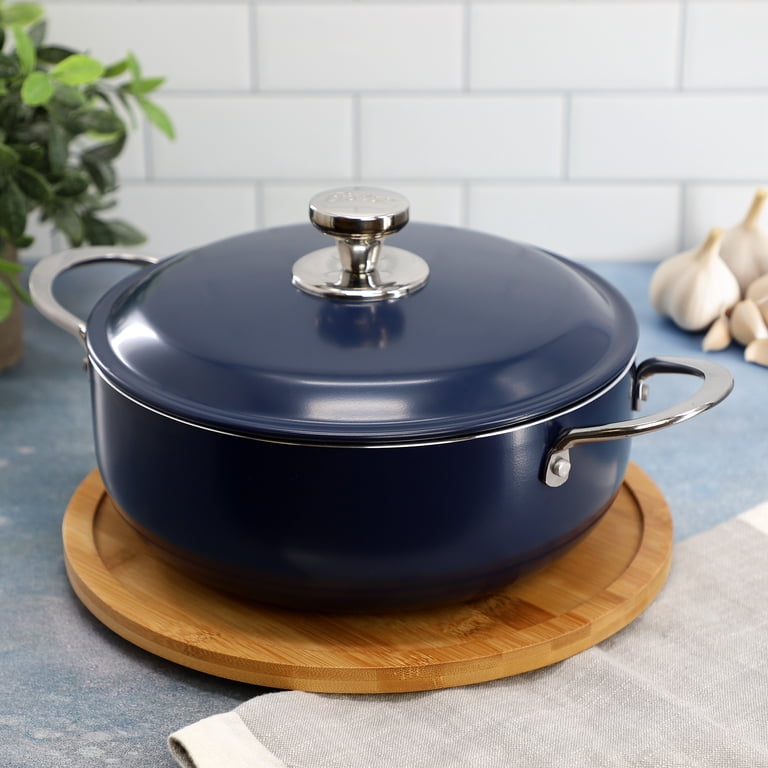 Oster Cartagena 3.8 Quart Nonstick Aluminum Caldero with Lid in