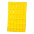 thumbnail image 4 of Organizador de bolsillo para colgar en la pared, ideal para armarios y roperos. Amarillo, 4 of 9