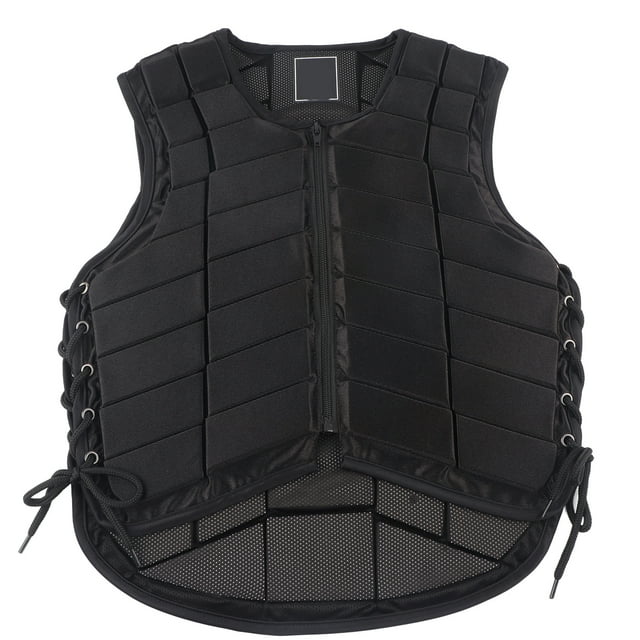 Equestrian Protective Vest, Comfortable To Wear Equestrian Vest Durable And Sturdy With Extended Padding For Unisex For Adults Boys Girls Children M