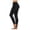 *4-Black, variant on VBVC Women's Ruched Ankle Yoga Pants,Ladies Skinny Stretch Leggings,Butt Lift Workout Pants for Women,Red,XS-4XL
