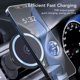 thumbnail image 4 of Cargador Inalámbrico Magnético Para Coche, Compacto Eficiente Con Soporte Para Teléfono Con Salida De Aire De Coche De 15W Para Vehículo, 4 of 7