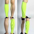 thumbnail image 3 of Greeniant Soporte de pantorrilla de moda, mangas de compresión graduadas para piernas, calcetines de compresión Unisex para Fitness, correr, baloncesto, Uniforme atlético verde L Greeniant HW2802-08, 3 of 6