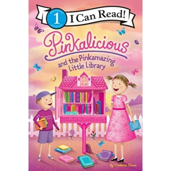 Pre-Owned Pinkalicious and the Pinkamazing Little Library (Hardcover) 0063257327 9780063257320