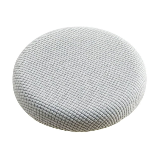 Housse de Tabouret Ronde en Plaid Housse Housse de Chaise Pivotante Housse de Tabouret de Bar Salon de Beauté Housse de Coussin Housse de Protection Housse de Chaise Élévatrice