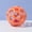 Orange, variant on Rubber Hollow Bell Cat Toy Ball, 9cm Durable Lattice‑Designed Interactive Kitten Play Ball, Light‑Weight Bouncy Chew Toy for Indoor Cats, Daily Exercise & Entertainment