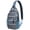 Geometric Boho, variant on Boho Chic Sling Backpack for Women Men, Abstract Tribal Lightweight Travel Shoulder Crossbody Bag