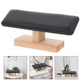 thumbnail image 2 of Bracelet Display Stand Watch Stand Wooden Leather Jewelry Rack Showcase Bangle Organizer, 2 of 8