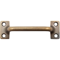 Sash Lift, 3-7/8" in Length, 3-3/8" Hole-to-Hole, Antique Brass by Stone Harbor Hardware