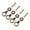 Bronze, variant on NFTIGB 4 Pack 0.79 inch / 2 cm Mini Vintage Bronze Pull Rings Small Cabinet Hardware Drawer Handles for Cosmetic Cases Jewelry Boxes [cite: 18]